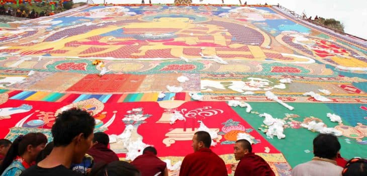 LE FESTE TIBETANE: ESTATE IN TIBET E IL FESTIVAL SHOTON, Mirabile Tibet