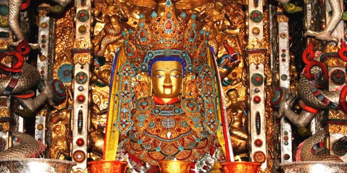 LA MAGNIFICA STATUA DI JOWO A LHASA, Mirabile Tibet