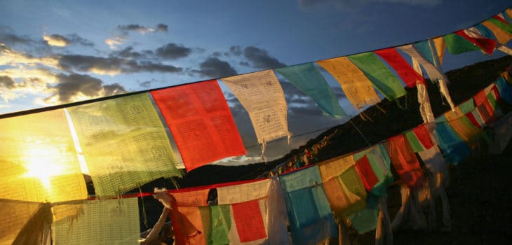 LE BANDIERE DI PREGHIERA, IL SIMBOLO DEL TIBET CHE VOLA NEL VENTO, Mirabile Tibet