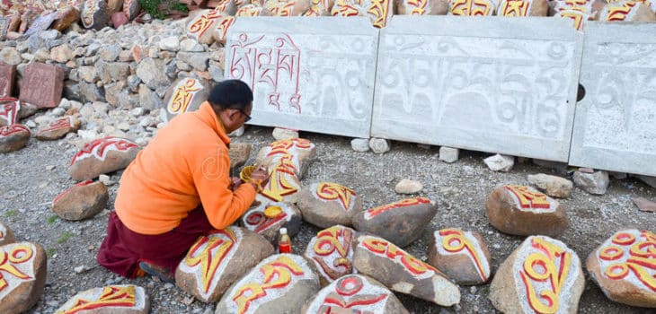 L’ ARTE INCISORIA DI PUSUM: UNO DEI CELEBRI “TRE TESORI” DELLA CONTEA DI NYEMO, Mirabile Tibet