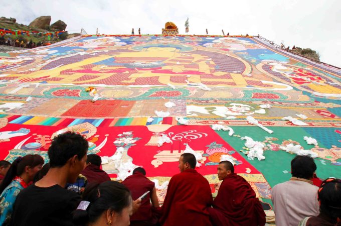 ECCO LO SHOTON FESTIVAL, LA VERA ANIMA TIBET TRADIZIONALE, Mirabile Tibet