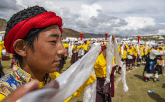 DALL’EPOCA TANG AD OGGI, LA DANZA XIANZI ANCORA CONSERVA LA SUA BELLEZZA, Mirabile Tibet