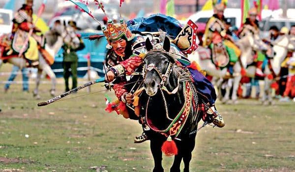 IL TIBET E L’AMORE PER I CAVALLI, Mirabile Tibet