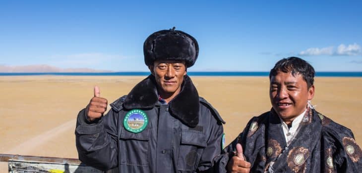 AMBIENTE: SULLE SPONDE DEL LAGO SILING, TRA LEOPARDI E GRU, Mirabile Tibet