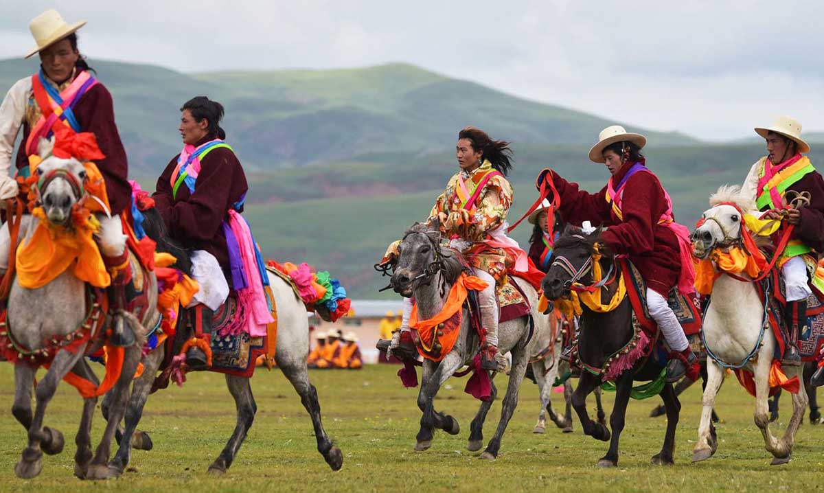 TIBET E I SUOI CAVALLI, Mirabile Tibet