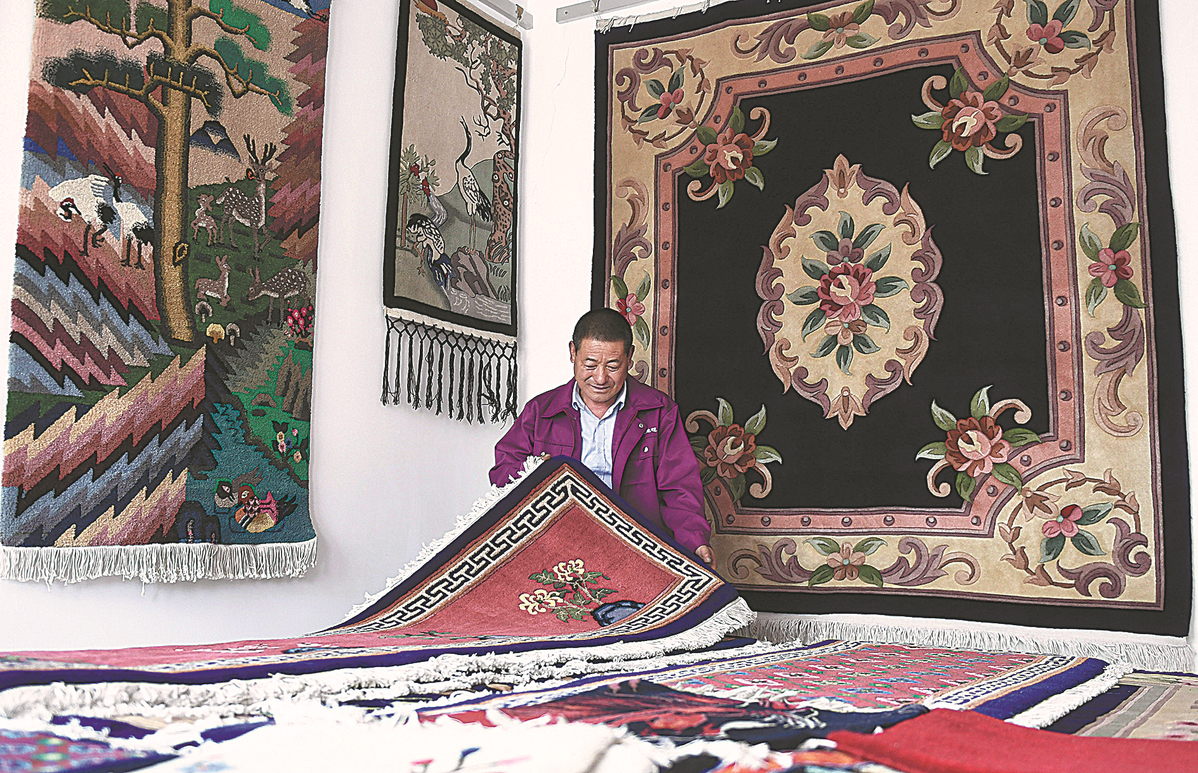LA SECONDA VITA DEI TAPPETI TIBETANI, Mirabile Tibet