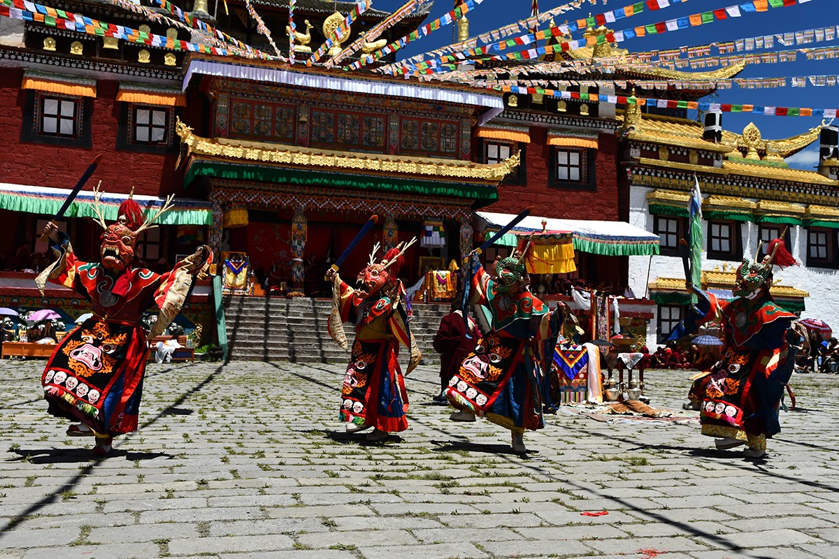 CAPODANNO TIBETANO: L&rsquo;ANTICA DANZA CHAM, Mirabile Tibet